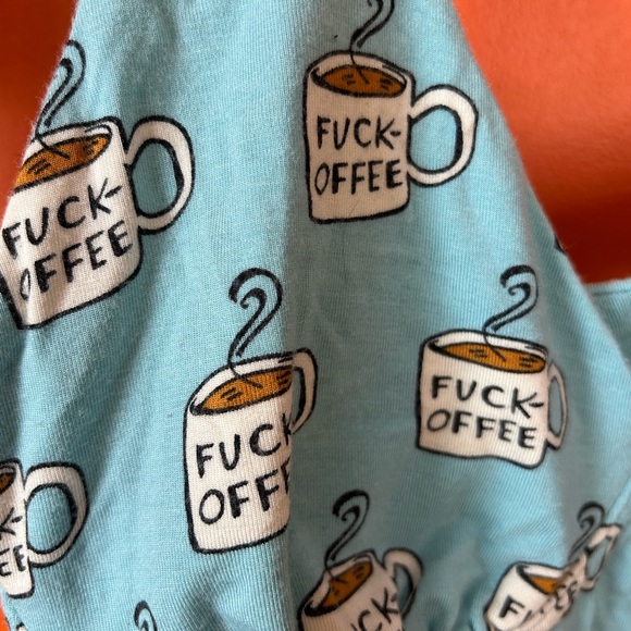 Set of 3 Novelty Print Bralettes / Lounge Bras - Picture 7 of 16